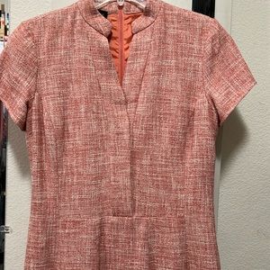 Carlisle Red Textured Midi Dress